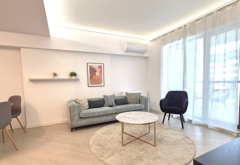 Cortina North, comision 0%, apartament 3 camere premium, parcare subterana